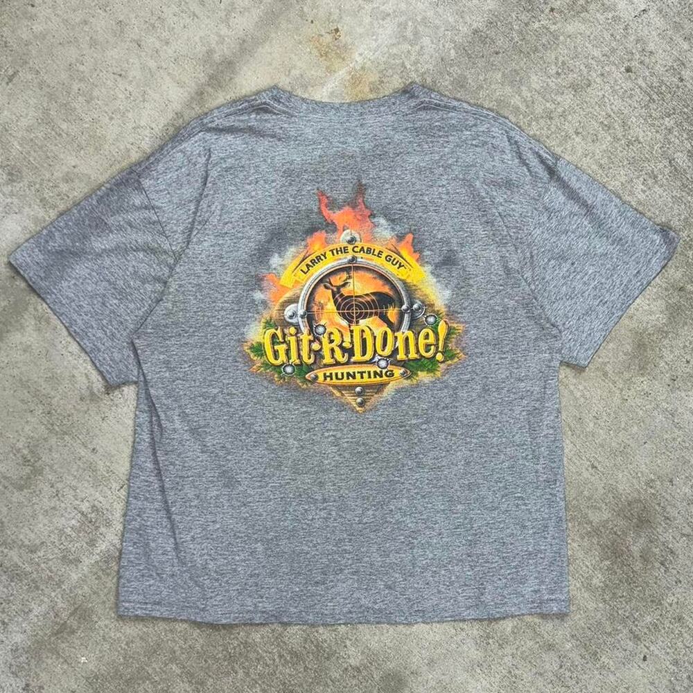 XL - Vintage 90s larry the cable guy t-shirt